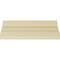 Ekena Millwork 8 1/4"H x 6 1/4"P x 10 3/8"F x 94 1/2"L Amelia Smooth Crown Moulding MLD08X06X10AM - alternate 2
